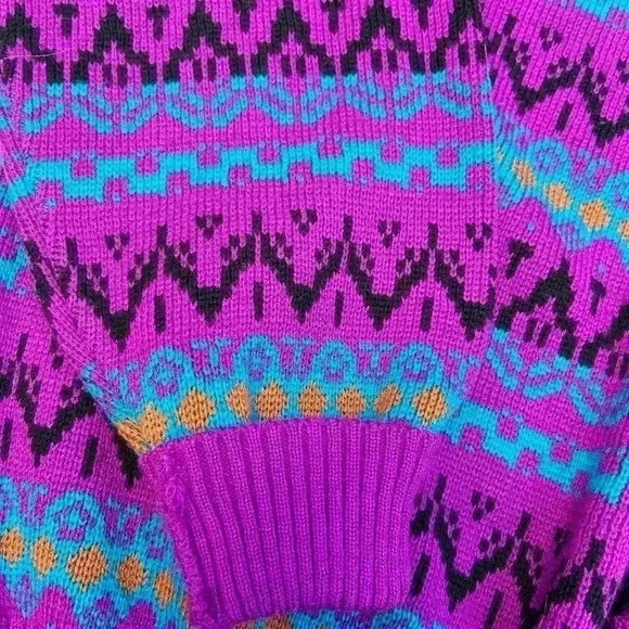 Vintage Meister 80s Ski Sweater Size M - Picture 5 of 5